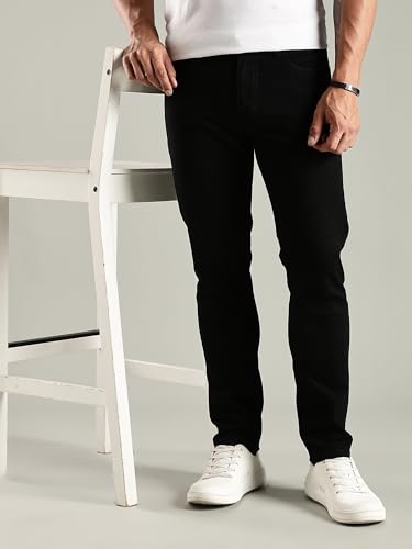 Image of Thomas Scott Men's | Mild Fade | Slim Fit | Denim | Regular Wear | Stretchable | Casual Jeans for Men