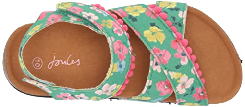 Joules, Tessie Sandal Grnfloral 9 UK Bambino