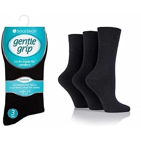 Gentle Grip Ladies Diabetic Non Elastic Socks Cover