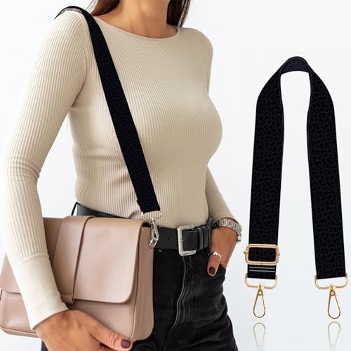 Image of Purse Strap Crossbody Shoulder Straps 1.5 inch Wide Replacement Adjustable for Women Girls Bag Aesthetic Cute