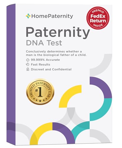 HomePaternity DNA Paternity Testing for Child and Father, FedEx Return,