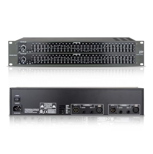 Digital Graphic Equalizer, Dual Channel 31-Band Stereo...