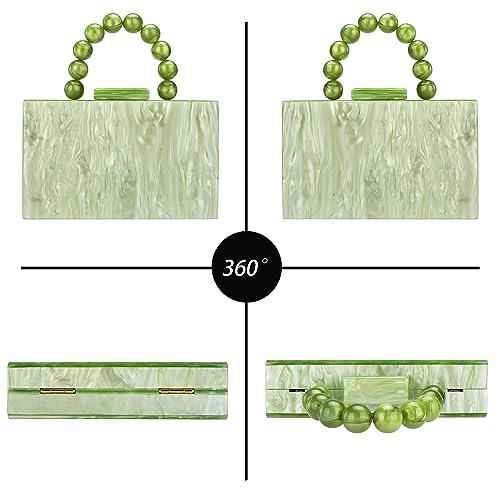 Image of Women Acrylic Clutch Purse Leopard Print Evening Bag Chain Formal Handbag Party Bridal Wedding Clutch Purse for Women