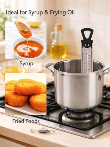 ChayWillow Stainless Steel Clip-on Candy & Deep Fry Thermometer - image 6