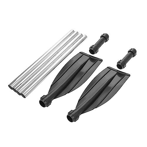 GOOHOCHY 210cm Aluminum Alloy Double End Kayak Paddle Detachable Boat Oar for Kayak Rowing