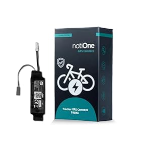 notiOne® Localizador GPS Non Smart para e-Bike, Compatible con Motor eléctrico Bosch Gen.4 | Rastreador sin suscripción | Monitoreo en Tiempo Real, Itinerancia | Hecho en Europa