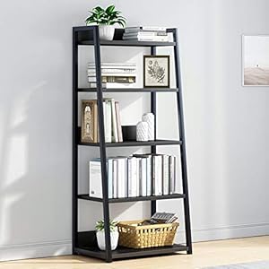 IOTXY 5 Tier Open Bookshelf –...