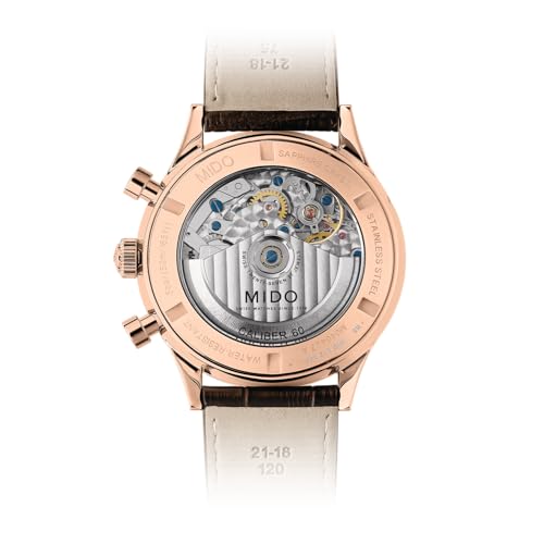 Image of MIDO Multifort Patrimony Chronograph - Swiss Automatic Watch for Men - 42mm Case