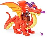 Paw Patrol, Rescue Knights Sparks The Dragon with Super Wings and Pup Claw Action Figures, Kids Toys for Ages 3 and up