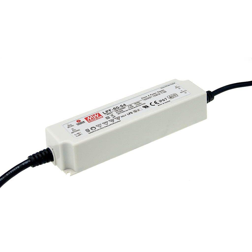 MeanWell LPF-60-20 Bloc d'alimentation à découpage LED