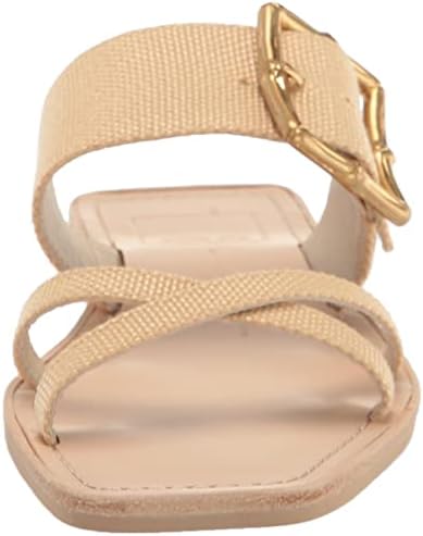 Dolce Vita Women's LOWYN Sandal, Natural Raffia, 8.5 | Image 1