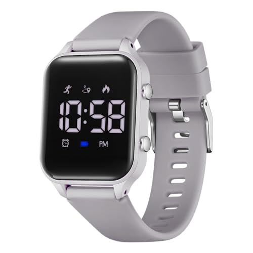 Image of LAVAREDO Kids Digital Watches for Boys Girls,Waterproof Sport Watch with Pedometer Stopwatch Vibration Alarm for Ages 5-13,No App Fitness Tracker Watch for Kids Teens Birthday Gifts