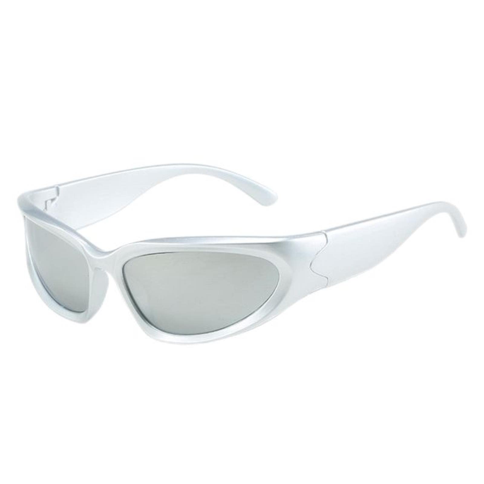 oiujhgCDS Cycling goggles, Men Outdoor Bicycle Cycling Sports Sunglasses Women Vintage Shades Fashion Punk Goggle Eyewear-C7-mercury