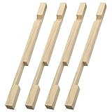 Amyhill 4 Pack Beehive Entrance Reducer 10 Frame Wooden Hive Entrance Reducer for 10 Frame Beehive, Beekeeping Supplies, Keep Out Robbers Mice Moths, Keep Warm and Ventilated