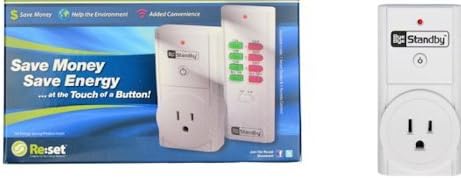 Bye Bye Standby BBSBUSA Energy Saving Kit with 1 Remote and 2 Sockets