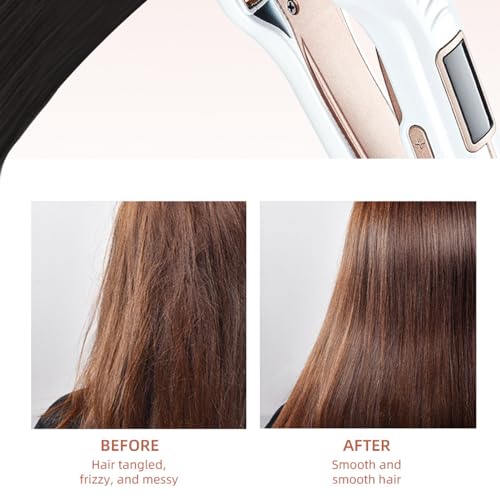 Plancha de cabello profesional, calentado rápido, liviana miniatura 4