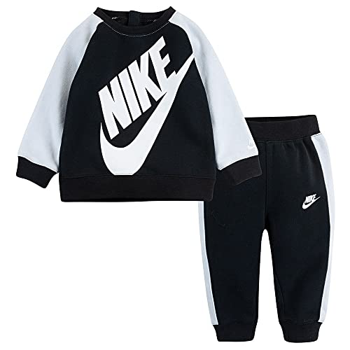 Nike Oversized Futura Crew Set pour enfants Black 18 mois