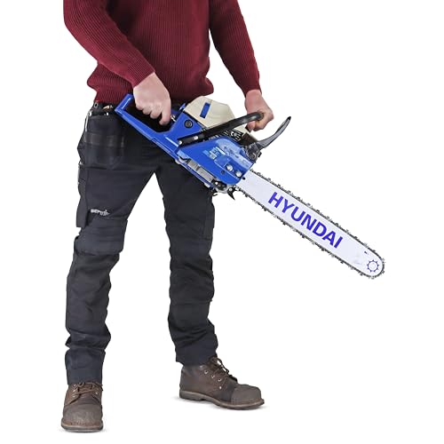 Hyundai 62cc 20" 50 cm Petrol Chainsaw Powerful, Lightweight, Durable and Heavy-Duty to Handle DIY and Gardening Cutting Jobs 3 Hyundai 62cc 20" 50 cm Petrol Chainsaw Powerful, Lightweight, Durable and Heavy-Duty to Handle DIY and Gardening Cutting Jobs - Image 3