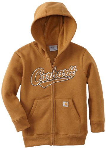 Image of Carhartt Boys' Hooded Half Zip Sweatshirt