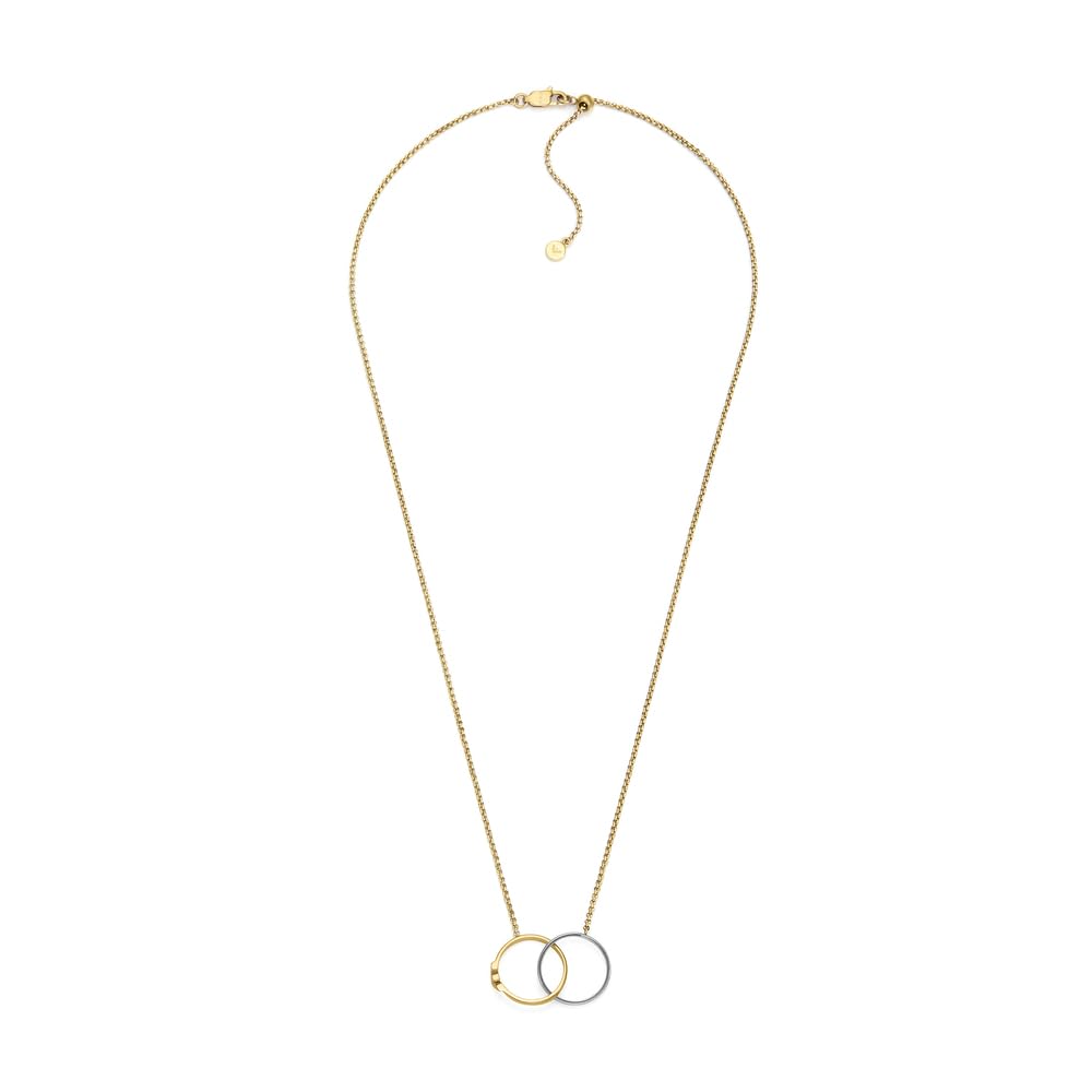 Emporio Armani Men's 2 tone Stainless Steel with lobster clasp closure Pendant necklace