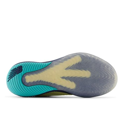 New Balance Women's FuelCell 996 V6 Tennis Shoe, Parchment/Nb Navy, 9.5 M