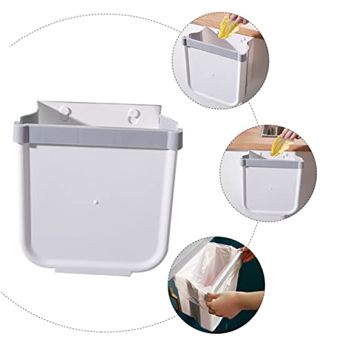 Caneca de basura grande plegable para pared miniatura 4