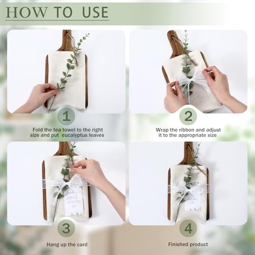 Set de regalo para anfitriona boda con tabla de cortar 6 piezas miniatura 4