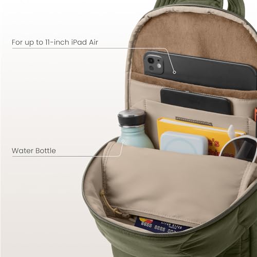 tomtoc 10L Puffy Sling Bag Backpack for Women Trendy, Quilted Padded Crossbody Bag for 11-inch iPad, iPad Air M3/M2, iPad Pro M4/M2/M1, Nintendo Switch 2, Lightweight Puffer Travel Chest Bag Daypack4