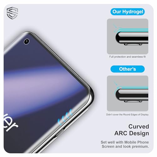 Anti Glare Matte TPU hydrogel Edge to Edge Screen Protector Guard For Oneplus 11, OnePlus 10 Pro and OnePlus 9 Pro (6.7 Inch) With Installation Kit | Support Fingerprint | Edge to Edge