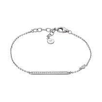 Emporio Armani Bracciale da donna con placca in argento sterling, EG3592040