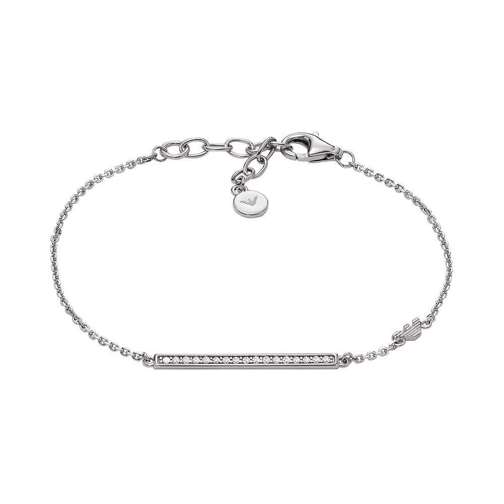 Emporio Armani Damenarmband aus Sterlingsilber mit Karabinerverschluss