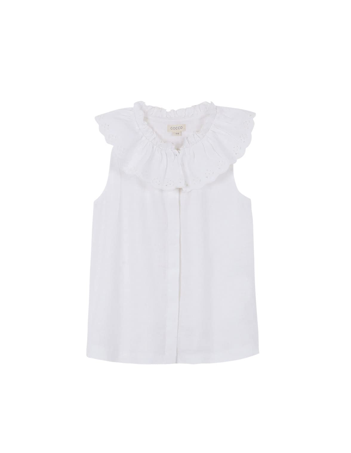 Gocco Blusa Cuello Bordado Niñas