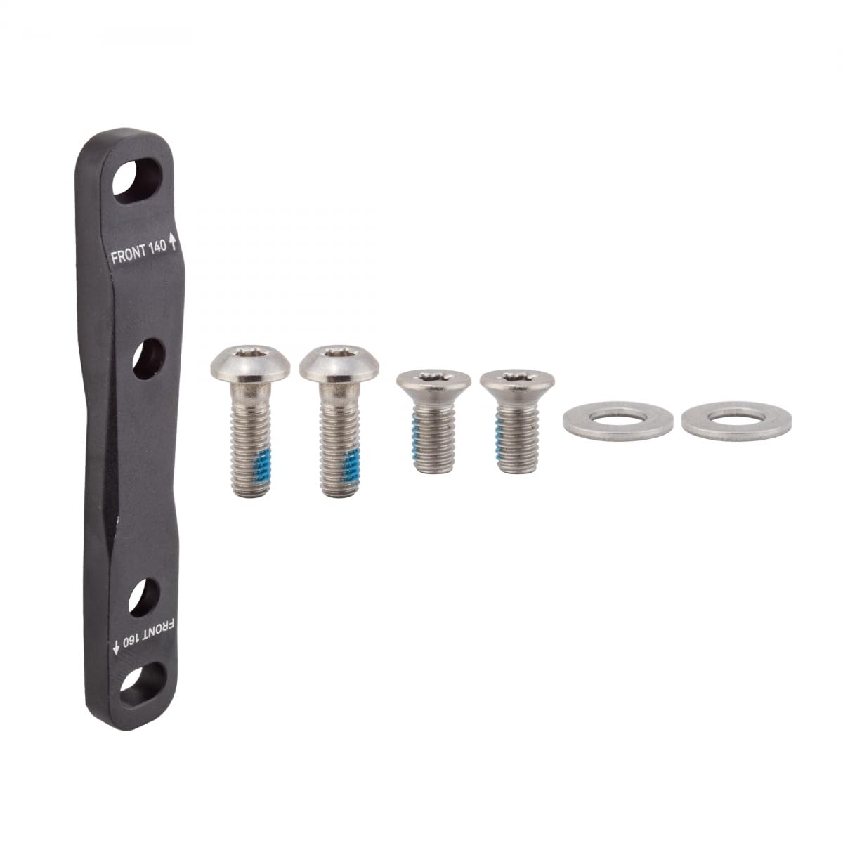 SRAM Adapter płaski 0F/20F, hamulce/układ hamulcowy, czarny, 160 mm/140 mm