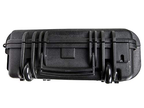 Image of Monoprice Weatherproof Hard Case - 47 x 16 x 6 Inches, With Wheels and Customizable Foam, Shockproof, IP67, Ultraviolet And Impact Resistant Material, Black - Pure Outdoor Collection