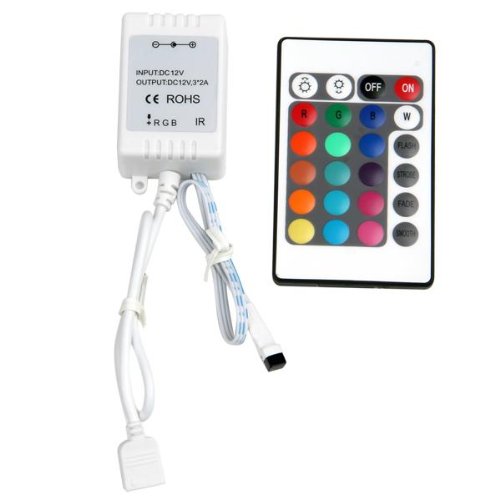CENTRALINA CONTROLLORE TELECOMANDO DI RGB STRISCE LED