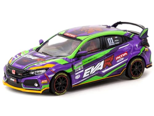 Tarmac Works Civic Type R FK8 RHD 1/64 miniatura 1