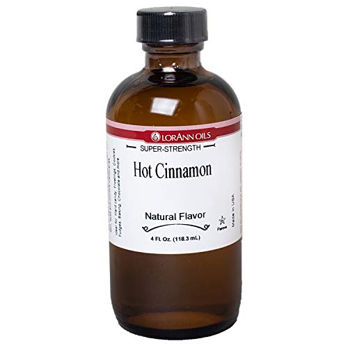 LorAnn Hot Cinnamon Super Strength Flavor, 4 ounce flavor