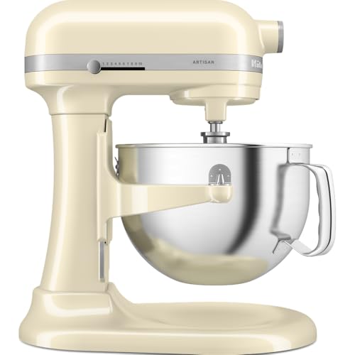 KitchenAid Robot de Cocina - Artisan - Batidora amasadora multifunción con bol elevable de Acero...