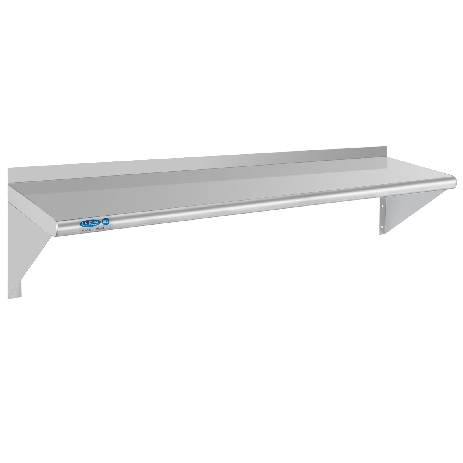 HARDURA Stainless Steel Shelf 12" x 60", 290lb