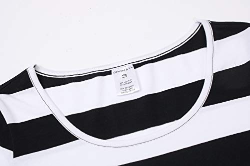 Othread & Co. Women'S Long Sleeve Striped T-Shirt Scoop Neck Tee  thumb #4