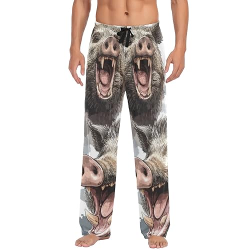 Men's Pajama Pants Soft Cozy Comfortable Pajama Bottoms Fashion Sleeping PJ Pants Sleepwear