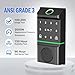 Smart Lock for Front Door, Keyless Entry Door Locks with Keypad, Fingerprint Door Lock Deadbolt, APP Control, IP53 Waterproof,Easy Install (Brown)