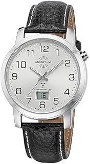 Master Time Funk Quarz Herren Uhr Analog-Digital mit Leder Armband MTGA-10294-12L