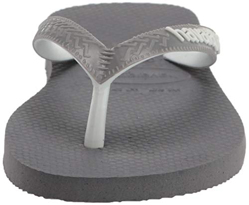 Image of Havaianas Kid's Top Mix Flip Flop Sandal, Grey /Steel Grey, 10 M US Toddler
