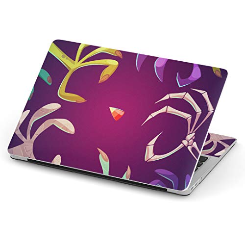 MacBook Air 13inch A1466 / A1369 専用スキンシール 2010~2017モデルまで対応 マックブック エア Mac Air 13インチ ノートブック フィルム ステッカー アクセサリー 保護 008521 ユニーク 手 モンス
