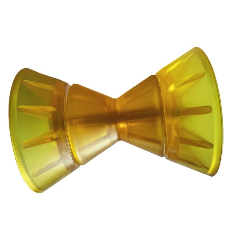 Boat Trailer Roller Yellow Combo Support Bow top PVC Pulley with Stainless Steel Screw bar