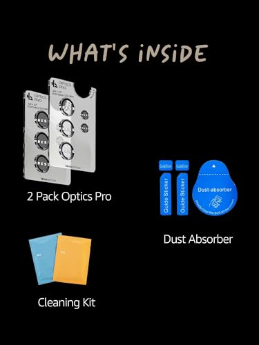 Image of Lensarmor Compatible with S26 Ultra Black Camera Lens Protector (2 Pack) - Premium 9H Tempered Glass, Military-Grade Protection, Ultra-Clear Transparency & Case-Friendly Design