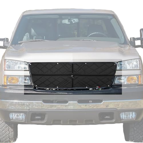 Charge Air Cooler Icing During Extreme Cold Weather Conditions - 2019-2022 Cadillac XT4 5 Fits Chevy Silverado 2003-2007 2500/3500 & 2006-2007 1500 (Old Body Style) GrilleAdz Premium Quilted Winter Front Grille Cover (901-14)