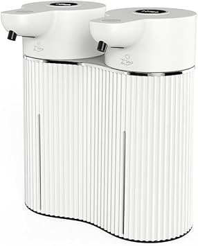 Automatic Dispenser, Soap Dispenser, Automatic Foam, Clean Hand, IPX6 Waterproof, Dish Detergent Bottle White, 23.7 fl oz 700 ml