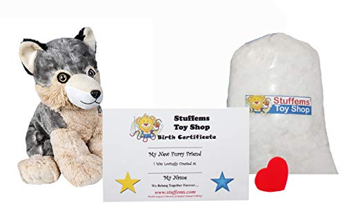 Make Your Own Stuffed Animal Mini 8 Inch Timber The Wolf Kit